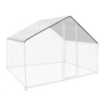 Bche waterproof blanche 3, 4x2 m 150 gr pour enclos poulaillers