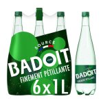 Badoit eau minérale naturelle gazeuse 6 x 1 l Badoit eau minérale naturelle gazeuse 6 x 1 l