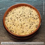 Bagel et p'tits pains - m�lange epices - 270g - l