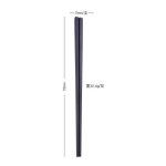 Baguettes en acier inoxydable, 1 paire de baguettes portables antidrapantes, baguettes chinoises de ...
