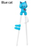 Baguettes tte d'animal de dessin anim pour enfants, 1 paire, baguettes d'apprentissage en toute scurit ...