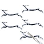 Baguettes de cerf en alliage de zinc, repose - cuillre, support de fourchette, porte - couteau, dcoration, ...