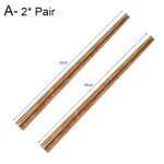 Baguettes chinoises en bois weng antidrapantes, vaisselle de table pour la maison, le restaurant, sant ...