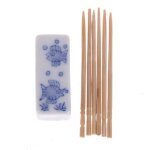 Baguettes chinoises miniatures a l'echelle 1 / 12, 1 ensemble, ensemble de table, jouet de cuisine
