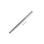Baguettes chinoises en porcelaine pour sushi, 1 paire, baguettes en acier inoxydable, baguettes alimentaires, ...