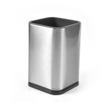Baguettes de cuisine, seau de rangement cratif en acier inoxydable, tubes de cuisine, couteaux, etagres ...