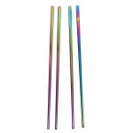 Baguettes japonaises et coréennes, longueur 23cm, ljl - 2 paires, qualité alimentaire, poli miroir, vaisselle ... Baguettes japonaises et coréennes, longueur 23cm, ljl - 2 paires, qualité alimentaire, poli miroir, vaisselle ...