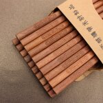 Baguettes japonaises pour sushi, 5 / 10 paires, coordonnantes, bâtons chinois réutilisables, ustensiles ... Baguettes japonaises pour sushi, 5 / 10 paires, coordonnantes, bâtons chinois réutilisables, ustensiles ...