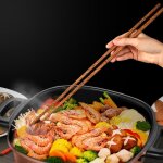 Baguettes profondes de style chinois, 2 couleurs, 42cm de long, ustensiles de cuisine, bâtonnets alimentaires, ... Baguettes profondes de style chinois, 2 couleurs, 42cm de long, ustensiles de cuisine, bâtonnets alimentaires, ...