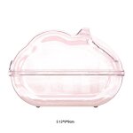 Baignoire a sable pour hamster, accessoires de baignoire, bo�te de r�cipient de bain de sable amovible, ...