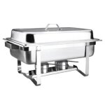 Bain marie ''chafing dish'' basique gn 1 / 1 inox * - 82941