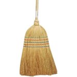 Balai paille de sorgho extrieur 5 fils manche bois