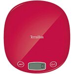 Balance de cuisine electronique terraillon macaron + framboise 5 kg