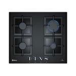 Balay 3etg664hb table de cuisson au gaz verre noir - 4 foyers Balay 3etg664hb table de cuisson au gaz verre noir - 4 foyers