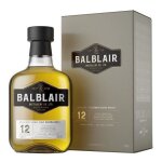 Balblair - 12 ans - highlands single malt scotch whisky - 46, 0% vol. - 70 cl sous etui