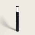 Balise ext�rieure led 65cm 8w aluminium mikael noire noir mat