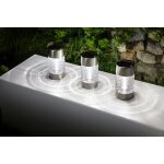 Balise solaire inox h57