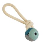 Balle pour chien en caoutchouc avec corde de jet nobby pet