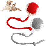 Balle a rouler pour chat et chien, interactive a rouler, jouet interactif chien balle qui bouge toute ...