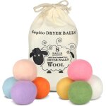 Balles de séchage pour lave - linge, lot de 8 en 100% laine de mouton, xxl ecologiques, balls pour duvet, ... Balles de séchage pour lave - linge, lot de 8 en 100% laine de mouton, xxl ecologiques, balls pour duvet, ...
