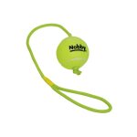 Balle de tennis avec corde de jet pour chien nobby pet