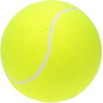 Balle de tennis géante de 24 cm, jouet sans dents pour grands animaux, chiens, sports de plage en plein ... Balle de tennis géante de 24 cm, jouet sans dents pour grands animaux, chiens, sports de plage en plein ...