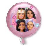 Ballon aluminium barbie sweef life 43cm rose