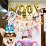 Ballons en aluminium en bois, 4 pices, 16 pouces, en tissu, en forme de lettres, pour dcoration en ...
