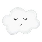 Ballon aluminium figurine nuage 62x45cm blanc
