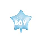 Ballon h�lium  it's a boy  bleu 45 cm