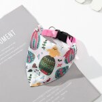 Bandanas rglables pour animaux de compagnie, echarpe en coton a carreaux, n?ud papillon lavable, collier ...
