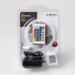 Bande led rgb avec t�l�commande + transformateur 7. 2w / m 60led / m ip20 5m ekolight