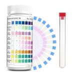 Bandelettes de test 9 en 1 pour aquarium, 100 bandelettes de test pour aquarium, accessoires pour mesurer ...