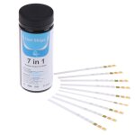 Bandelettes de test tropicales pour aquarium 50 pièces / boîte, kit de bandelettes de test pour aquarium, ... Bandelettes de test tropicales pour aquarium 50 pièces / boîte, kit de bandelettes de test pour aquarium, ...