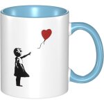Banksy girl ballon rouge banksy tasse a café de grande capacité tasse a thé en céramique durable et facile ... Banksy girl ballon rouge banksy tasse a café de grande capacité tasse a thé en céramique durable et facile ...