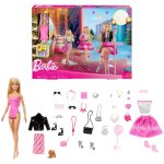 Barbie - calendrier de l'avent - avec 24 pi�ces et accessoires - barbie - jfl63