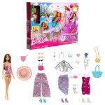 Barbie - calendrier de l'avent - poupe et 24 vtements et accessoires