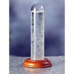 Baromètre de fitzroy en verre 17 cm Baromètre de fitzroy en verre 17 cm