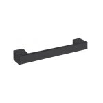 Barre d'appui de douche nero en laiton noir 32 x4 x6 cm - -