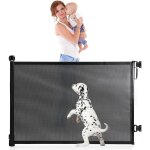 Barrire de protection d'escalier, extensible, pour bbs et animaux domestiques, de 0 a 150 cm, convient ...