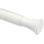 Basics tringle � rideau de douche sans per�age, de 61 � 91 cm, blanc - 1009905 - 660 - a60