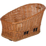 Basil pasja mik panier osier transport chien v�lo