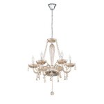 Basilano lustres a 6 bras multiples chrom�s