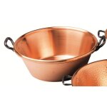 Bassine a confiture en cuivre 12 litres Bassine a confiture en cuivre 12 litres