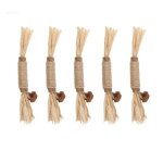 Bton en polygonum naturel pour soins dentaires de chaton, jouet a mcher, herbe a chat, collations molaires, ...