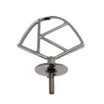 Batteur k en inox avec circlip pour robots chef robot m�nager (kw712213 kenwood)