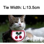 Bavoirs pour chat et chien, echarpe, collier rglable, mignon, en forme de coeur, pour animal de compagnie ...