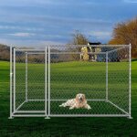 Bc - elec - ra - d22 parc a chiots 2x2x1. 2m, enclos pour chiens, chenil d'extrieur, enclos d'exercice ...