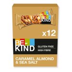 Be - kind barre energ�tique karamel amande sel de mer 12x40g snack sant� riche en prot�ines energie naturelle ...