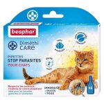 Beaphar pipettes stop parasites dim�thicare - pour chat - 6 pipettes